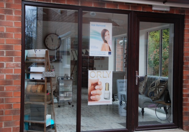 Outside - Front of salon